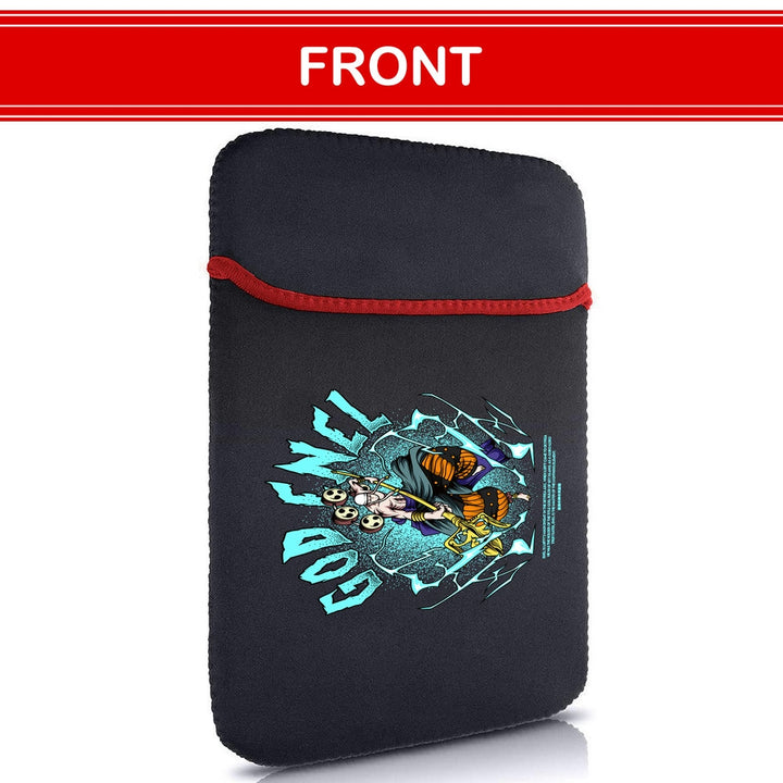 Printed Neoprene Reversible Laptop & Tablet Sleeve - One Piece Eneru DS1