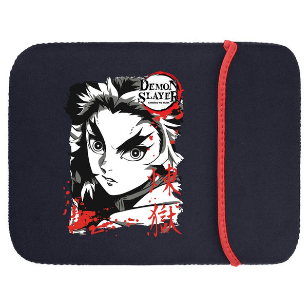 Printed Neoprene Reversible Laptop & Tablet Sleeve - Anime Demon Slayer Kimetsu No Yaiba DS12