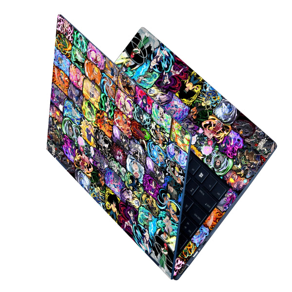 Laptop Skin - Anime Power Sticker Bomb