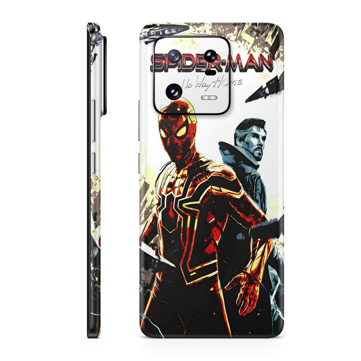 Mobile Skin Wrap - Spider Man Dr Strange Drawing