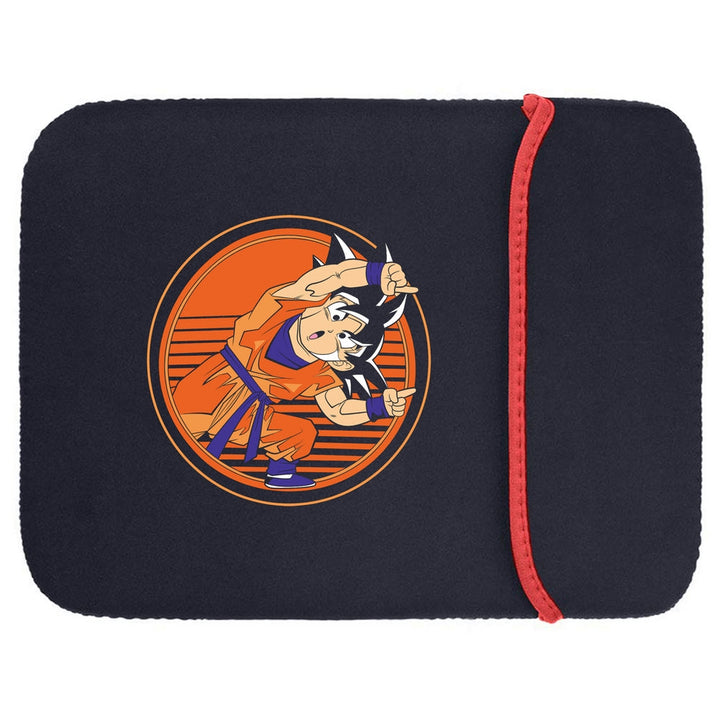 Printed Neoprene Reversible Laptop & Tablet Sleeve - Anime Dragon Ball DS06