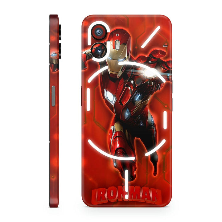 Mobile Skin Wrap - IronMan Red Design