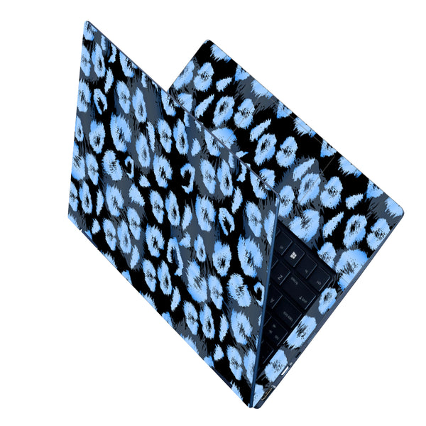 Laptop Skin - Blue Black Tiger Art