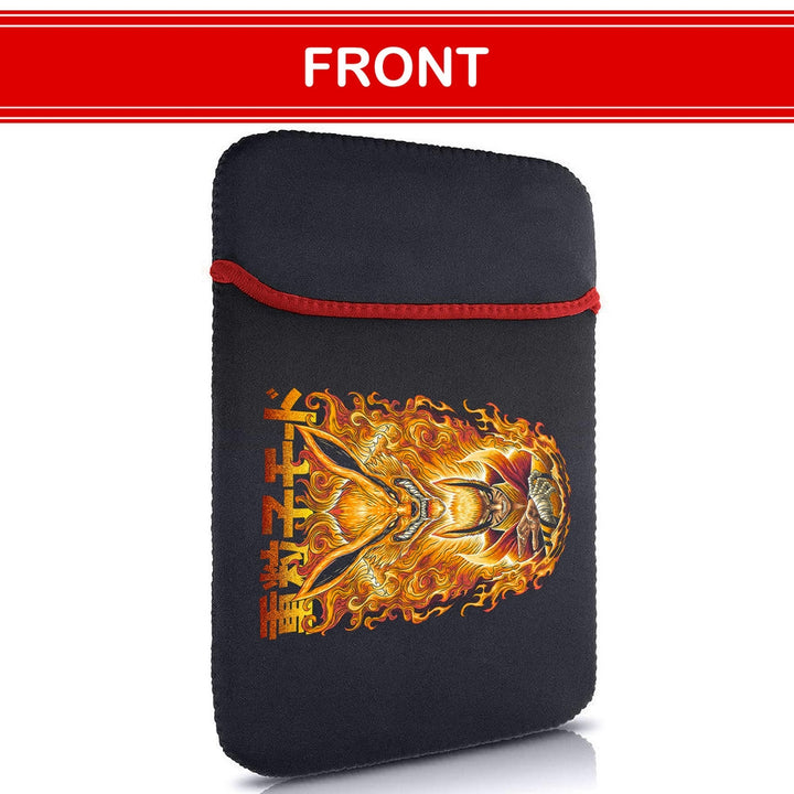 Printed Neoprene Reversible Laptop & Tablet Sleeve - Anime Legendary DS39