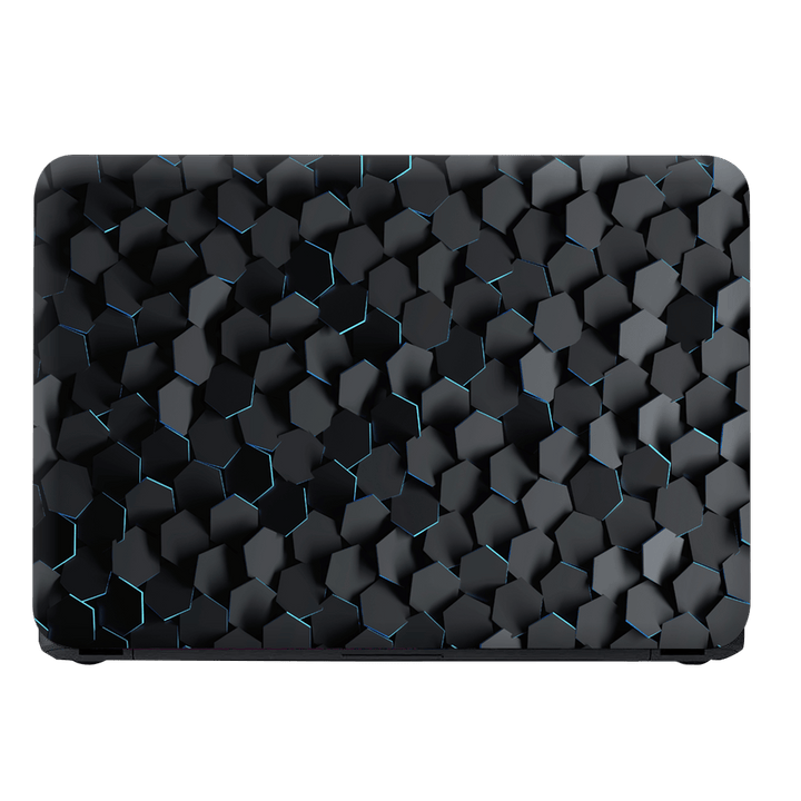 Laptop Skin - Abstract Background With Black Randomly