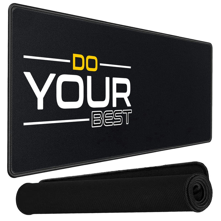 Anti-Slip Extended Desk Mat Gaming Mouse Pad - Do Your Best