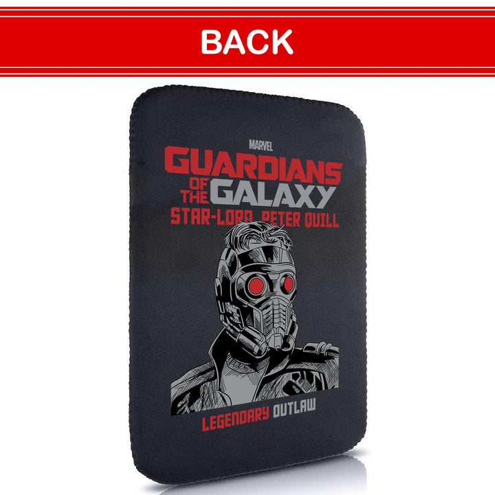 Printed Neoprene Reversible Laptop & Tablet Sleeve - Super Heroes Starlord