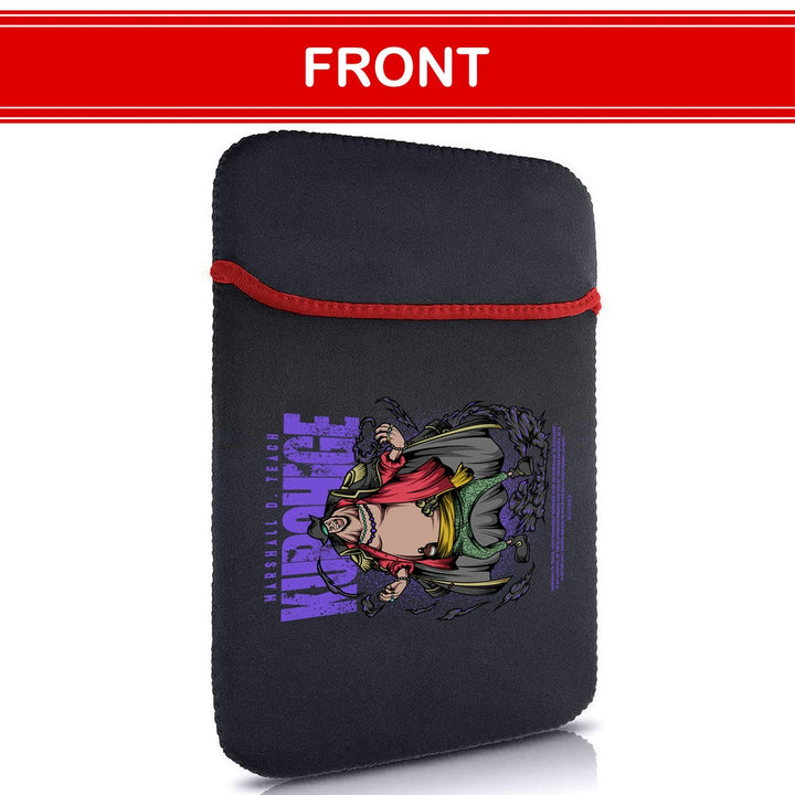 Printed Neoprene Reversible Laptop & Tablet Sleeve - One Piece Teach DS1