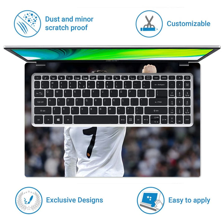 Laptop Skin - Cristiano Ronaldo CR7 DS07