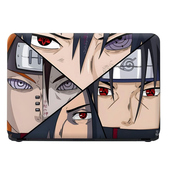 Laptop Skin - Anime Triangle Eye Design Cream Shaded