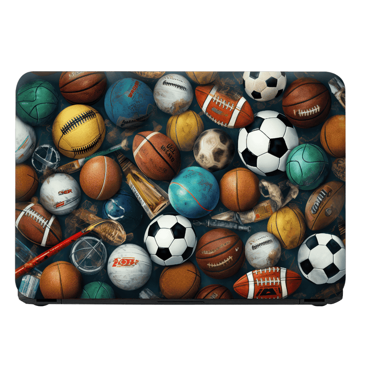 Laptop Skin - Sports Background