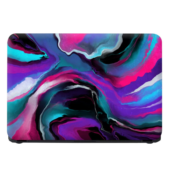 Laptop Skin - Colourful Acrylic Paint Splash