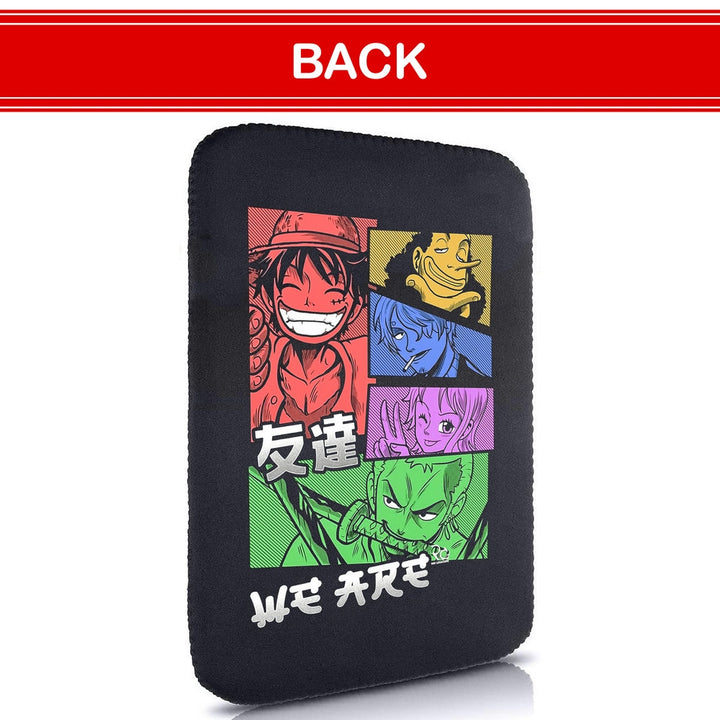 Printed Neoprene Reversible Laptop & Tablet Sleeve - Anime Legendary DS2