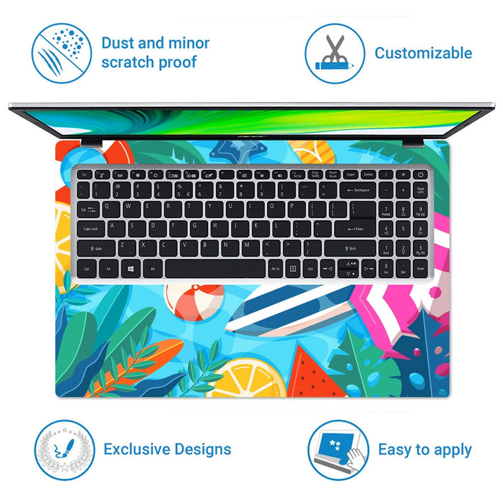 Laptop Skin - Summers Icons