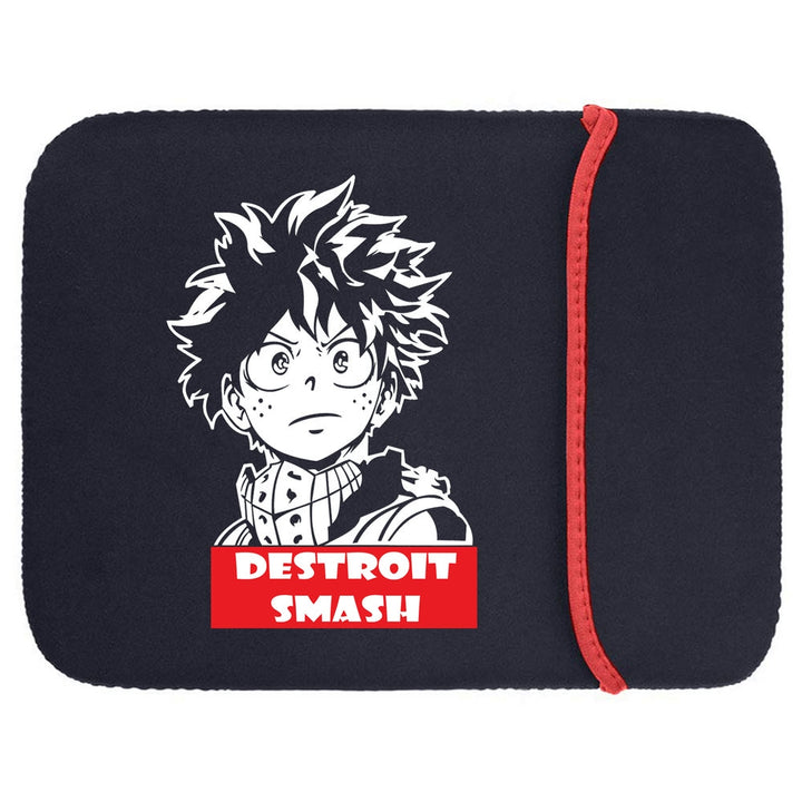 Printed Neoprene Reversible Laptop & Tablet Sleeve - Anime My Hero Academia DS07