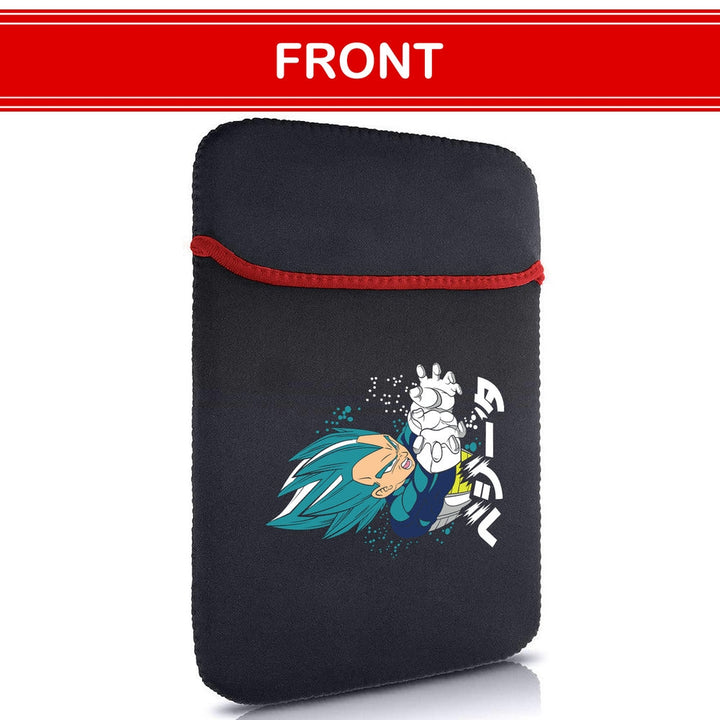 Printed Neoprene Reversible Laptop & Tablet Sleeve - Anime Dragon Ball DS12