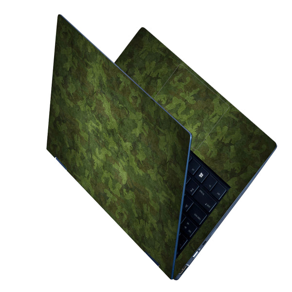 Laptop Skin - Camouflage Green Pattern