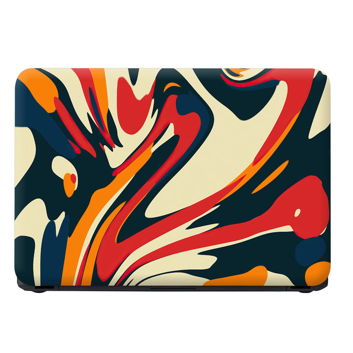 Laptop Skin - Colors Grafitti Abstract