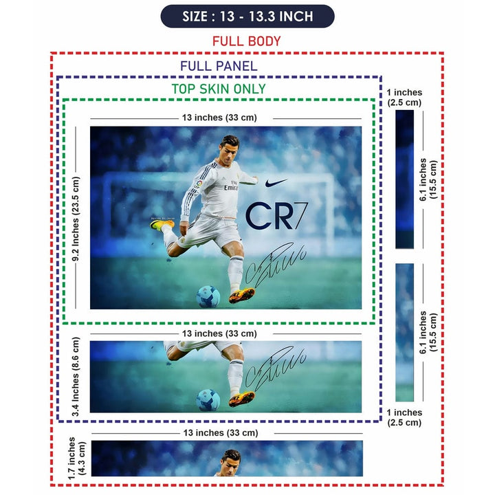 Laptop Skin - Cristiano Ronaldo CR7 DS19