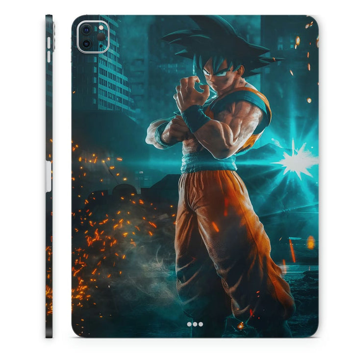 Tablet Skin Wrap - Goku Angry Design