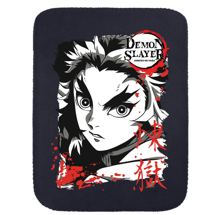 Printed Neoprene Reversible Laptop & Tablet Sleeve - Anime Demon Slayer Kimetsu No Yaiba DS12