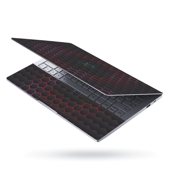 Laptop Skin - Technological Honeycomb Background