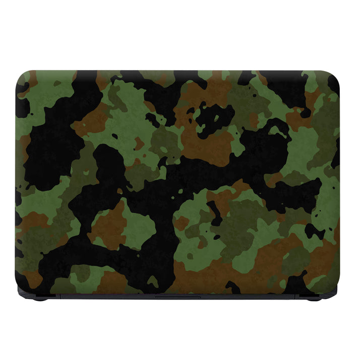 Laptop Skin - Camo Black Green