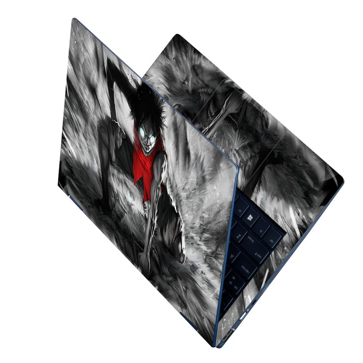 Laptop Skin - Shockwave Power of Monkey D. Luffy