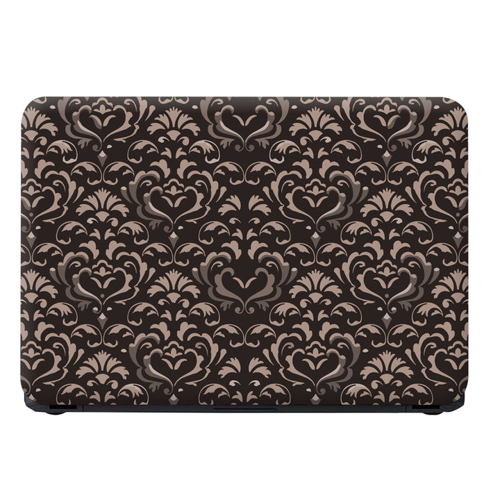 Laptop Skin - Brown Shaded Floral