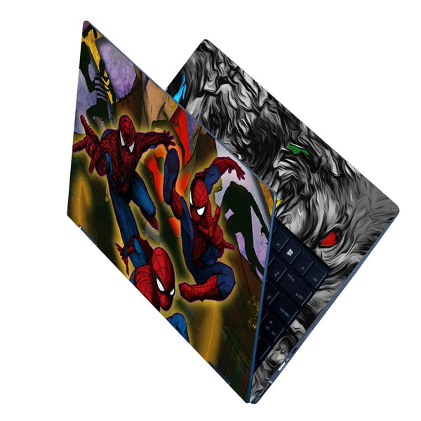 Laptop Skin - 3D Spidermans