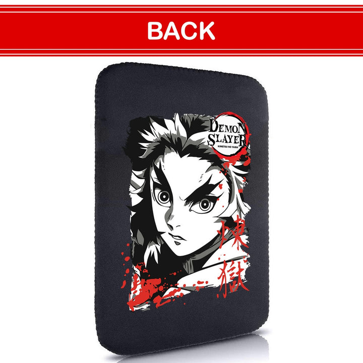 Printed Neoprene Reversible Laptop & Tablet Sleeve - Anime Demon Slayer Kimetsu No Yaiba DS12