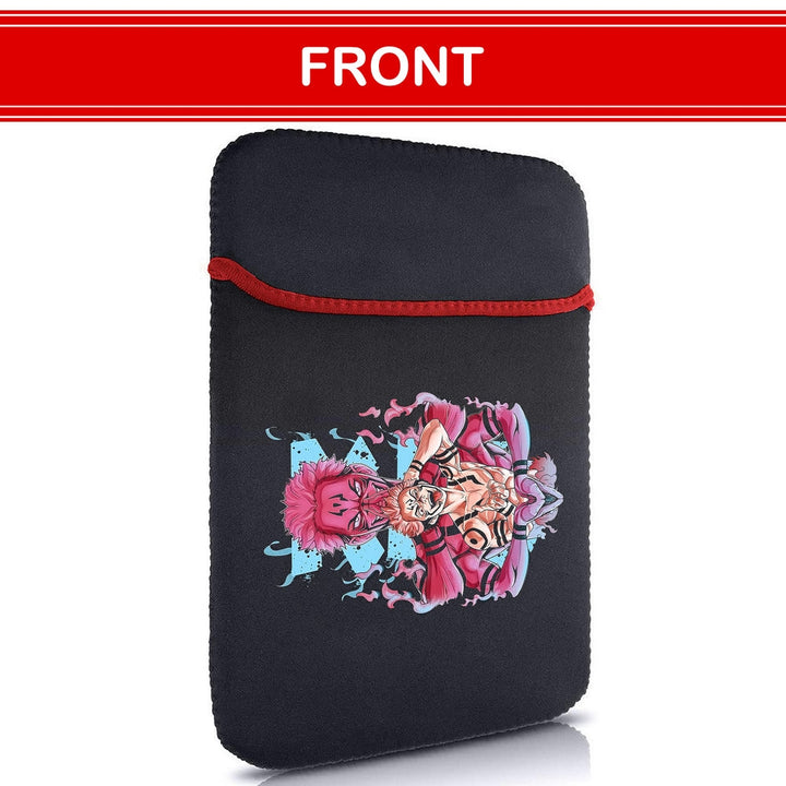 Printed Neoprene Reversible Laptop & Tablet Sleeve - Anime Legendary DS7