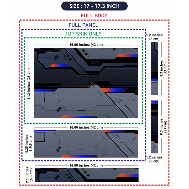 Laptop Skin - Modern Technology Cyberpunk Style