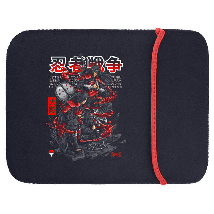 Printed Neoprene Reversible Laptop & Tablet Sleeve - Anime Legendary DS58