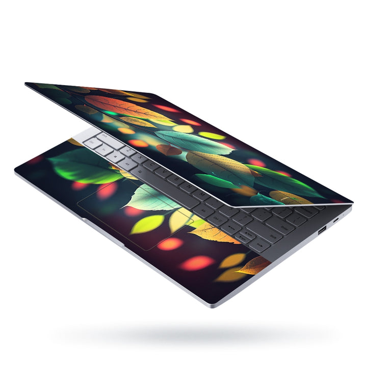 Laptop Skin - A Colorful Leaf