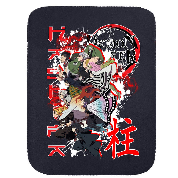 Printed Neoprene Reversible Laptop & Tablet Sleeve - Anime Legendary DS96