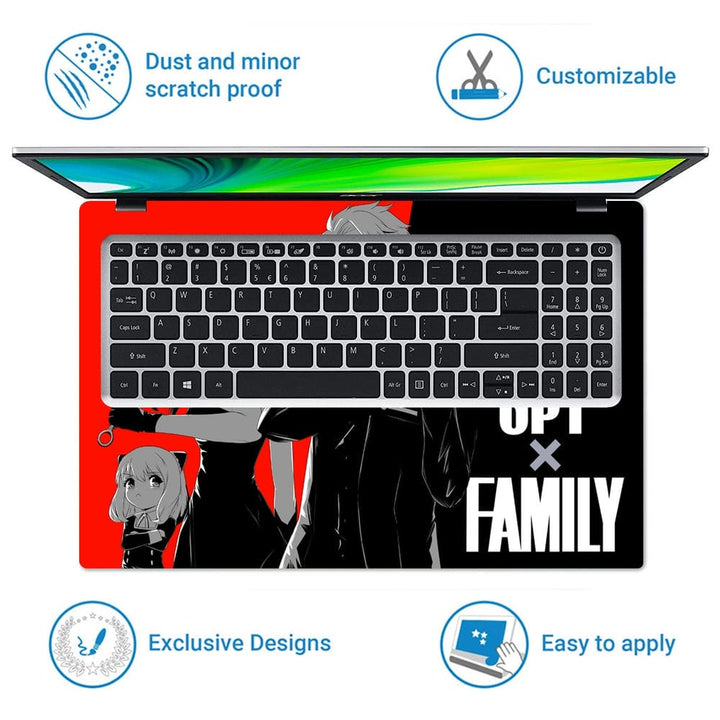 Laptop Skin - Anime Spy x Family Loid Forger