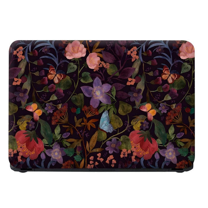 Laptop Skin - Dark Shaded Floral