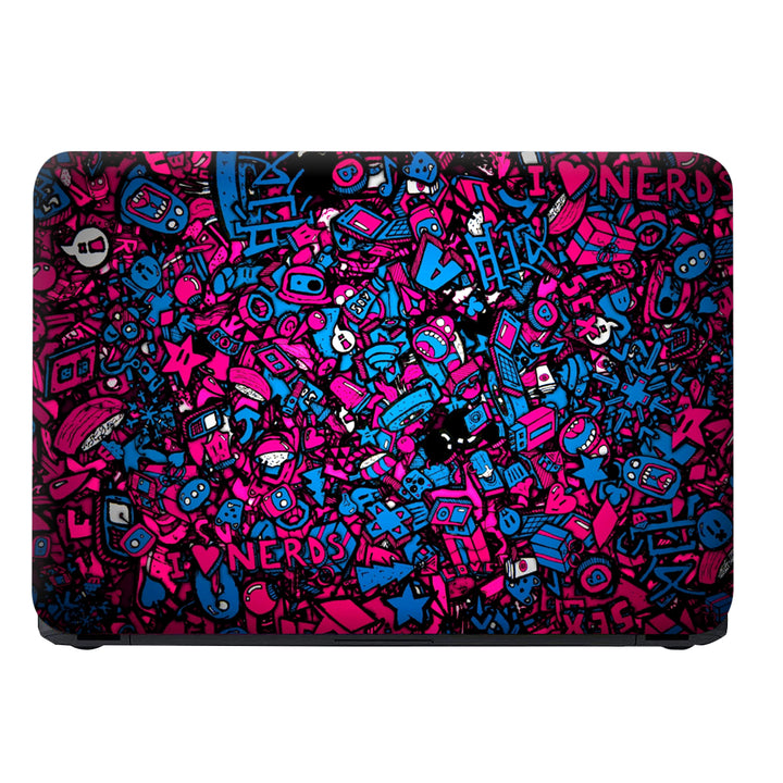 Laptop Skin - Nerd Graffiti