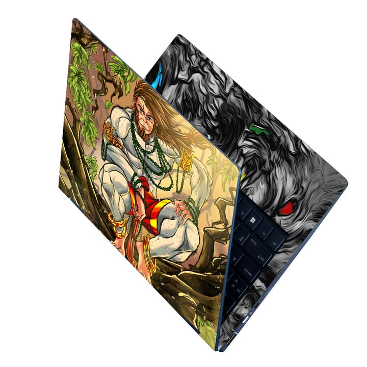 Laptop Skin - Lord Hanuman Sitting