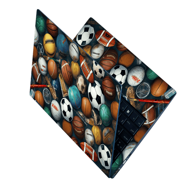 Laptop Skin - Sports Background