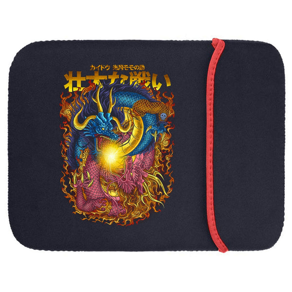 Printed Neoprene Reversible Laptop & Tablet Sleeve - Anime Legendary DS24