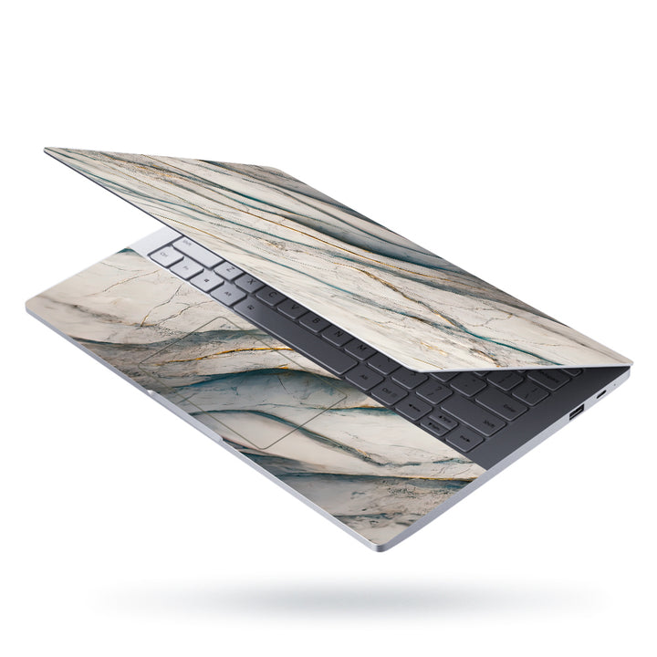 Laptop Skin - Light Color Stone Wave Art