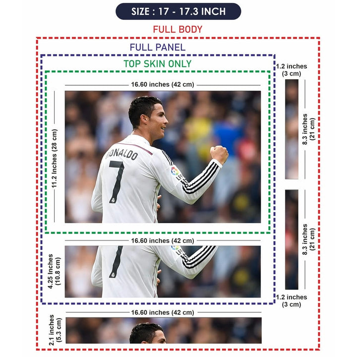 Laptop Skin - Cristiano Ronaldo CR7 DS13