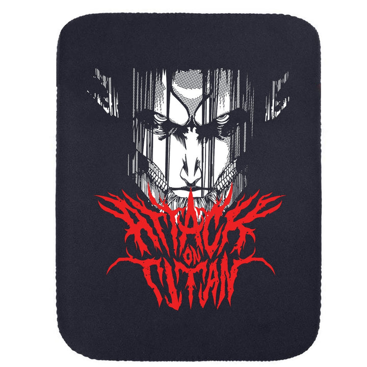 Printed Neoprene Reversible Laptop & Tablet Sleeve - Anime Attack on Titan DS16