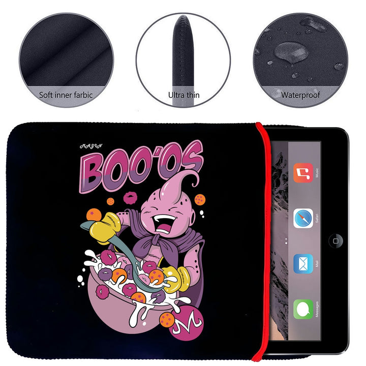 Printed Neoprene Reversible Laptop & Tablet Sleeve - Anime Dragon Ball DS17