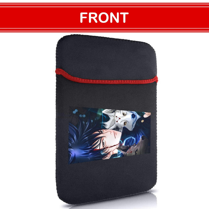 Printed Neoprene Reversible Laptop & Tablet Sleeve - Anime Legendary DS95