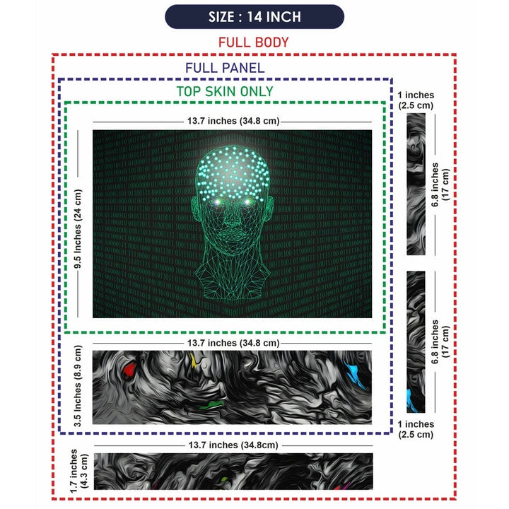 Laptop Skin - Artificial Intelligence 001