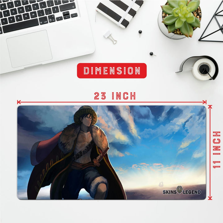 Anti-Slip Desk Mat Gaming Mouse Pad - One Piece Monkey D Luffy MDL30