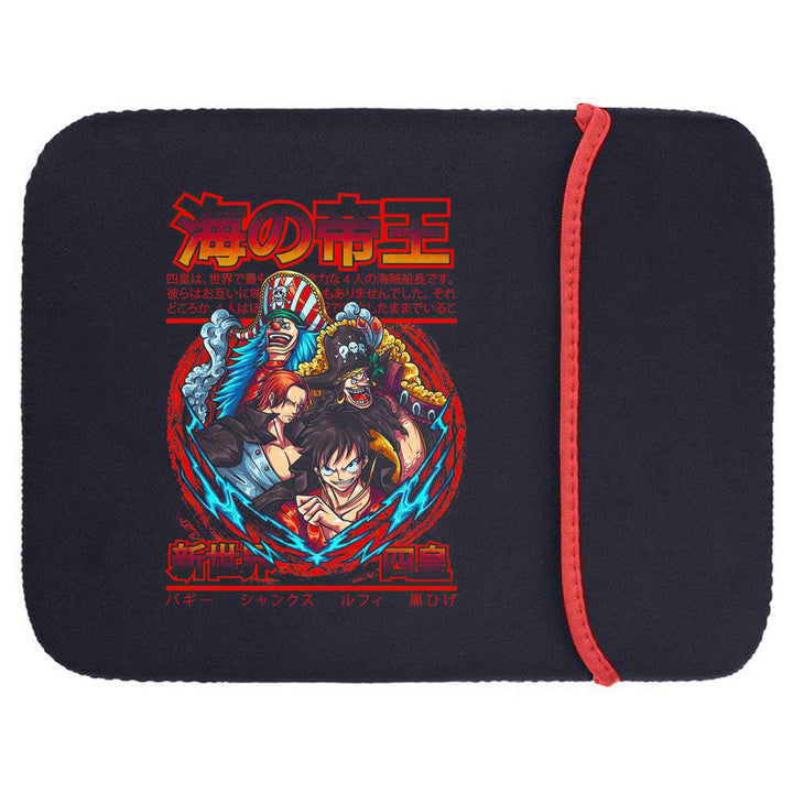 Printed Neoprene Reversible Laptop & Tablet Sleeve - Anime Legendary DS66